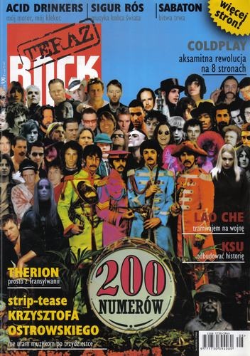 Teraz Rock, nr 8 (66) / 2008 - Redakcja magazynu Teraz Rock