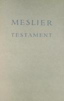 Testament - Jan Meslier