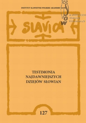 Testimonia najdawniejszych dziejów Słowian. Seria grecka, Zeszyt 5, Pisarze z X wieku - Alina Brzóstkowska