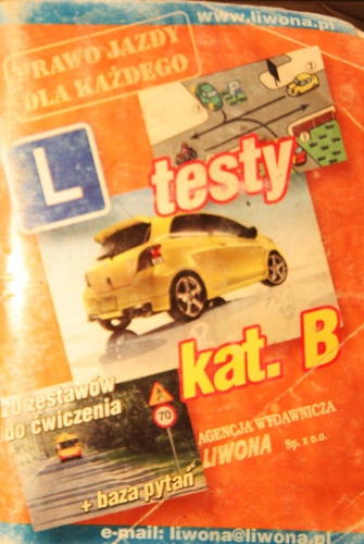 Testy kat. B. Prawo jazdy dla każdego. - autor nieznany