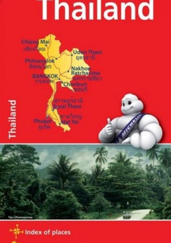 Thailand. Mapa samochodowa. 1:1 370 000 Michelin - praca zbiorowa