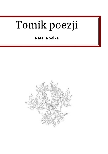 Tomik poezji - Natalia Solka