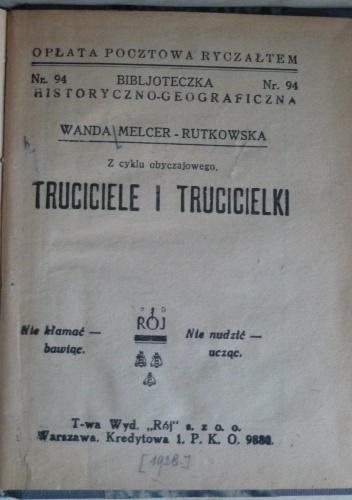 Truciciele i trucicielki - Wanda Melcer- Rutkowska