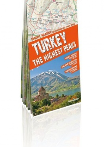 Turkey the Highest Peaks. Trekking map. 1:100 000 ExpressMap