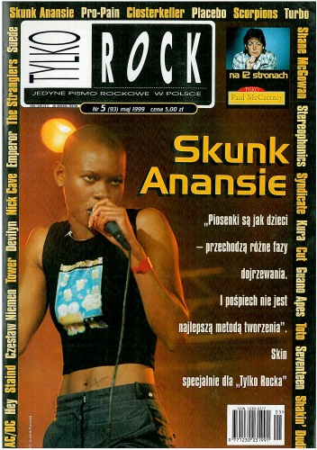 Tylko Rock, nr 5 (93)/1999 - Redakcja magazynu Teraz Rock