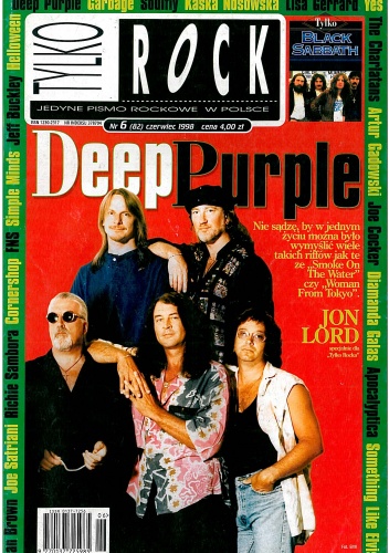 Tylko Rock, nr 6 (82) / 1998 - Redakcja magazynu Teraz Rock