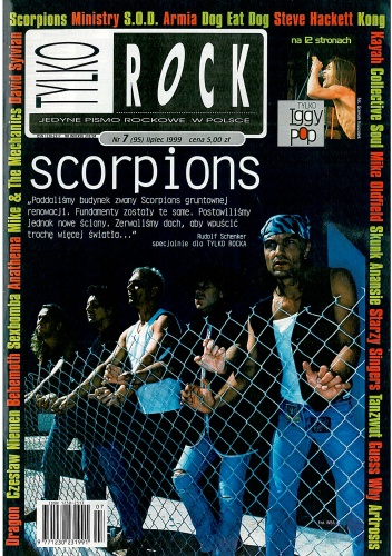Tylko Rock, nr 7 (95)/1999 - Redakcja magazynu Teraz Rock