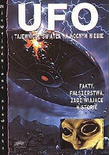 UFO tajemnicze światła na nocnym niebie - John Duncan