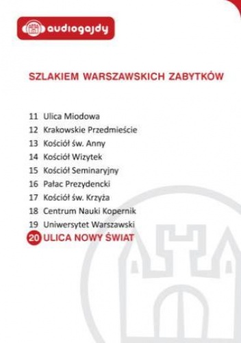 Ulica Nowy Świat. Szlakiem warszawskich zabytków - Ewa Chęć