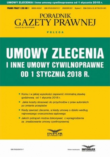 Umowy zlecenia i inne umowy cywilnoprawne od stycznia 2018 - Pl Infor