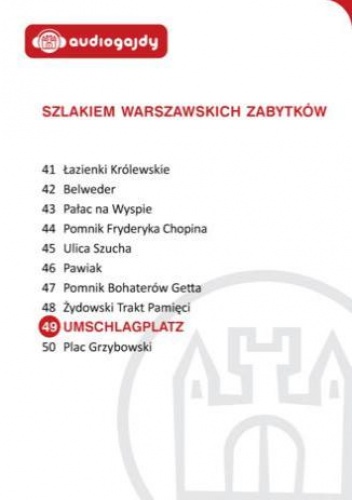 Umschlagplatz. Szlakiem warszawskich zabytków - Ewa Chęć