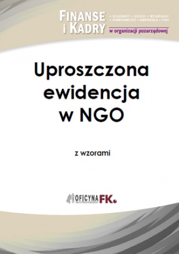 Uproszczona ewidencja w NGO z wzorami - Katarzyna Trzpioła