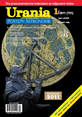 Urania - Postępy Astronomii 1/2011 - Redakcja pisma Urania