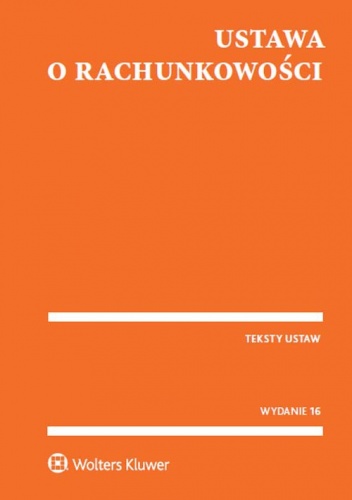 Ustawa o rachunkowości - praca zbiorowa