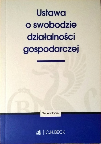 Ustawa o swobodzie działalności gospodarczej - Ustawodawca