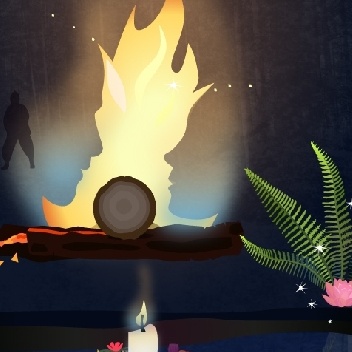 W blasku ogniska - Agnieszka Wiktorowska-Chmielewska