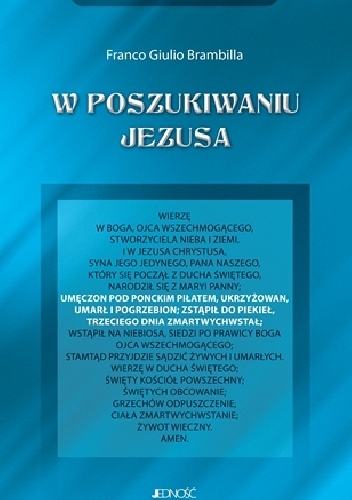 W poszukiwaniu Jezusa - Franco Giulio Brambilla