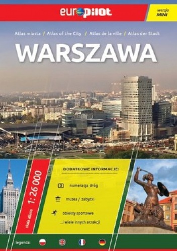 Warszawa. Atlas miasta. 1:26000 Europilot