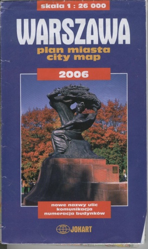 Warszawa. Plan miasta - praca zbiorowa