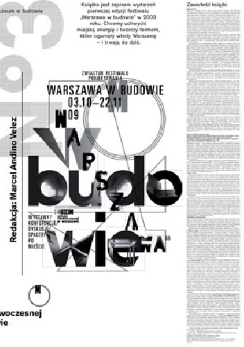 Warszawa w budowie - Marcel Andino Velez