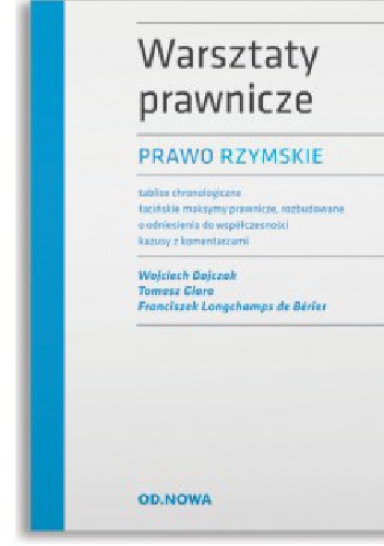 Warsztaty prawnicze. Prawo rzymskie
