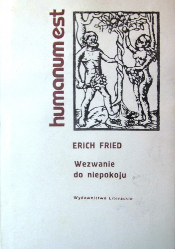 Wezwanie do niepokoju - Erich Fried