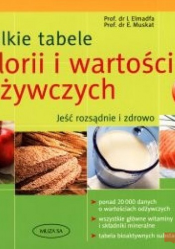 Wielkie tabele kalorii i wartości odżywczych - Elmadfa Ibrahim,  Muskat Erich