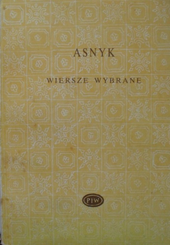 Wiersze wybrane - Adam Asnyk