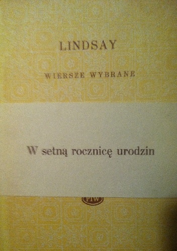 Wiersze wybrane - Vachel Lindsay