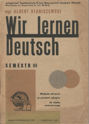 Wir lernen Deutsch. Semestr III - Albert Staniszewski