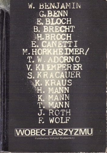 Wobec faszyzmu - Hubert Orłowski