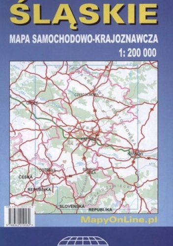 Województwo śląskie. Mapa samochodowo-krajoznawcza. 1:200 000 Witański