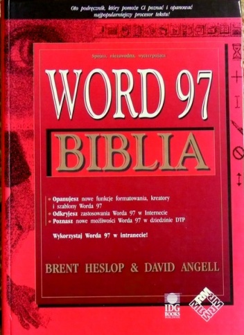 Word 97 Biblia - David Angell, Brent Heslop