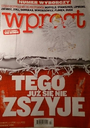 Wprost, nr 22/2015 - Redakcja tygodnika Wprost