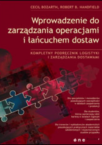 Wprowadzenie do zarządzania operacjami i łańcuchem dostaw - Cecil Bozarth, Robert B. Handfield