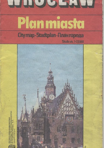 Wrocław. Plan miasta