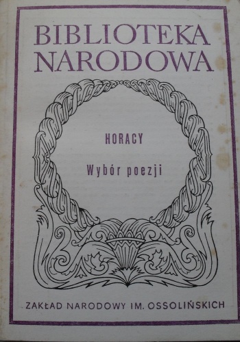 Wybór poezji - Horacy