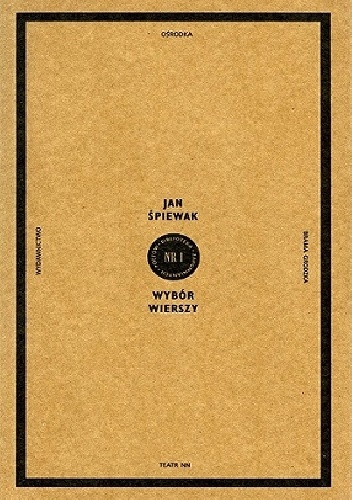 Wybór wierszy - Jan Śpiewak