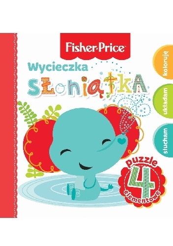 Wycieczka słoniątka. Fisher Price Puzzle - Anna Wiśniewska