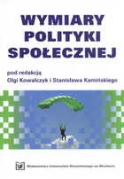 Wymiary polityki społecznej - Stanisław Kamiński, Olga Kowalczyk