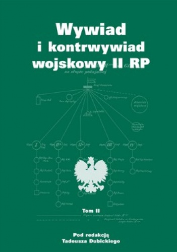 Wywiad i kontrwywiad wojskowy II RP. Tom 2. Z działalności Oddziału II SG WP - Tadeusz Dubicki