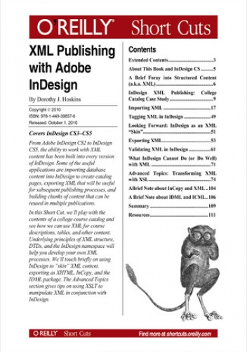XML Publishing with Adobe InDesign - J. Hoskins Dorothy