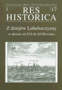 Z dziejów Lubelszczyzny w okresie od XVI do XVIII wieku - Henryk Gmiterek