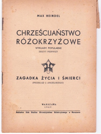 Zagadka życia i śmierci - Max Heindel