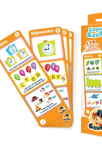Zagadki CzuCzu dla dzieci od 5-6 lat - praca zbiorowa