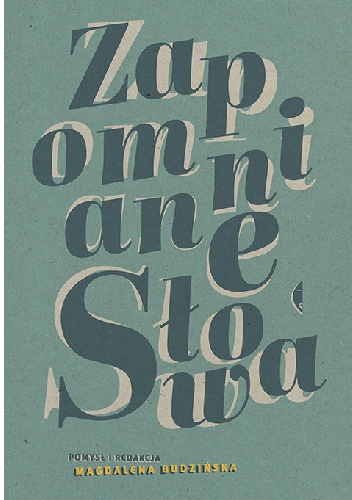 Zapomniane słowa - Magdalena Budzińska