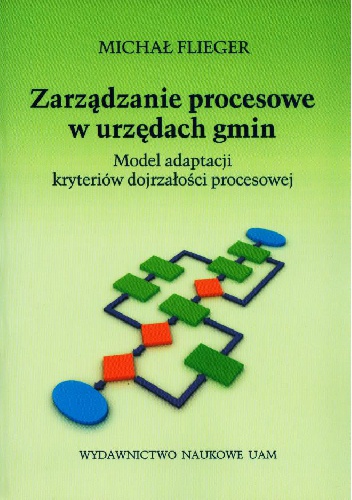 Zarządzanie procesowe w urzędach gmin. Model adaptacji kryteriów dojrzałości procesowej - Michał Flieger