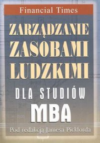 Zarządzanie zasobami ludzkimi dla studentów MBA - James Pickford