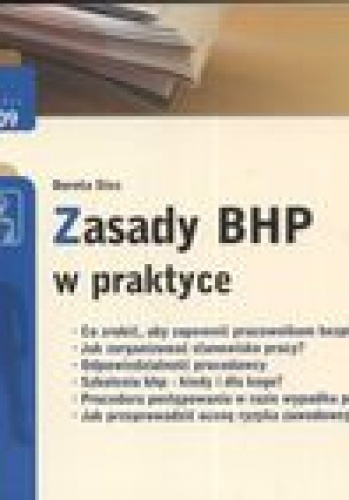 zasady BHP w praktyce - Dorota Stec
