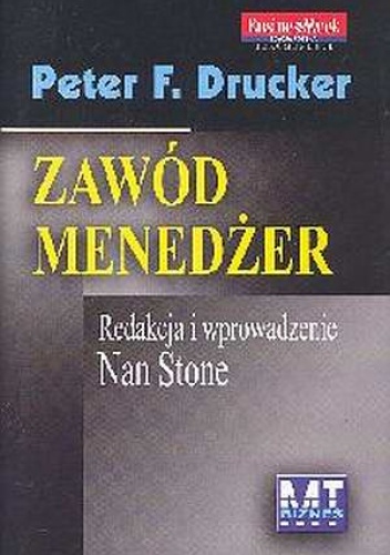 Zawód menedżer - Peter F. Drucker